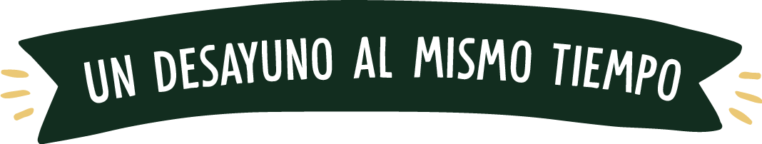 Un desayuno al mismo tiempo