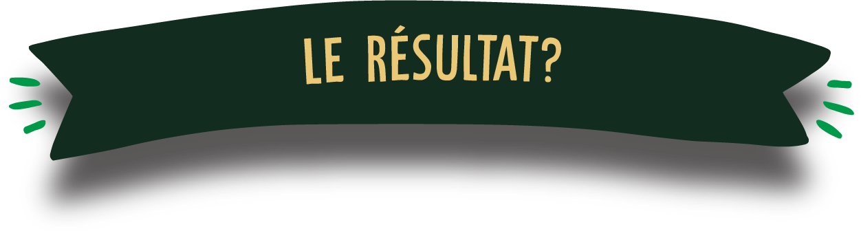 Le résultat ?