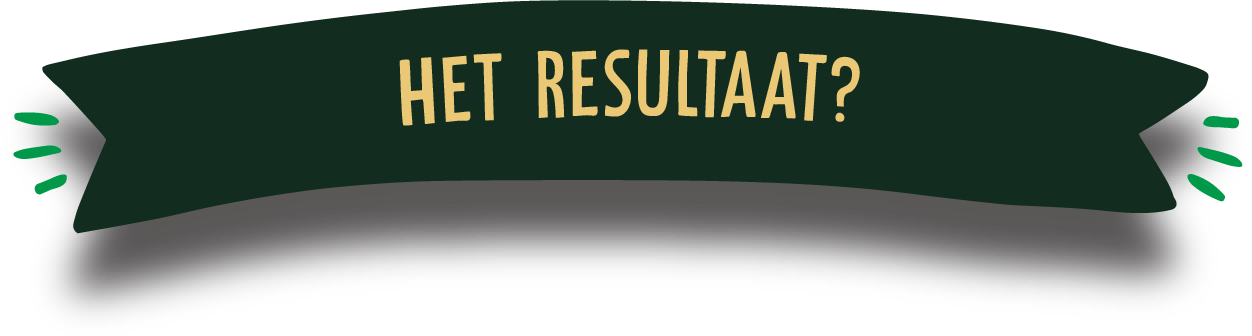 Het resultaat?